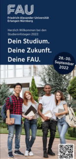 Zum Artikel "FAU Studieninfotage vom 28. bis 30. September 2022"