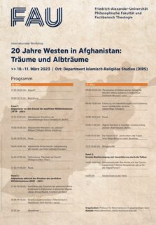 Zum Artikel "Internationaler Workshop – 20 Jahre Westen in Afghanistan: Träume und Albträume"